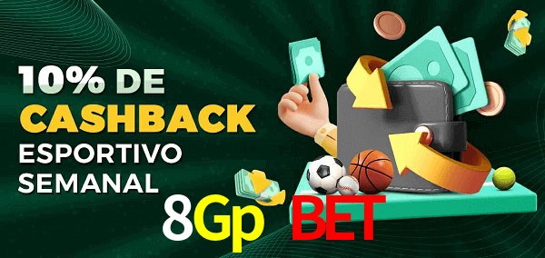 10% de bônus de cashback na 8Gp Bet
